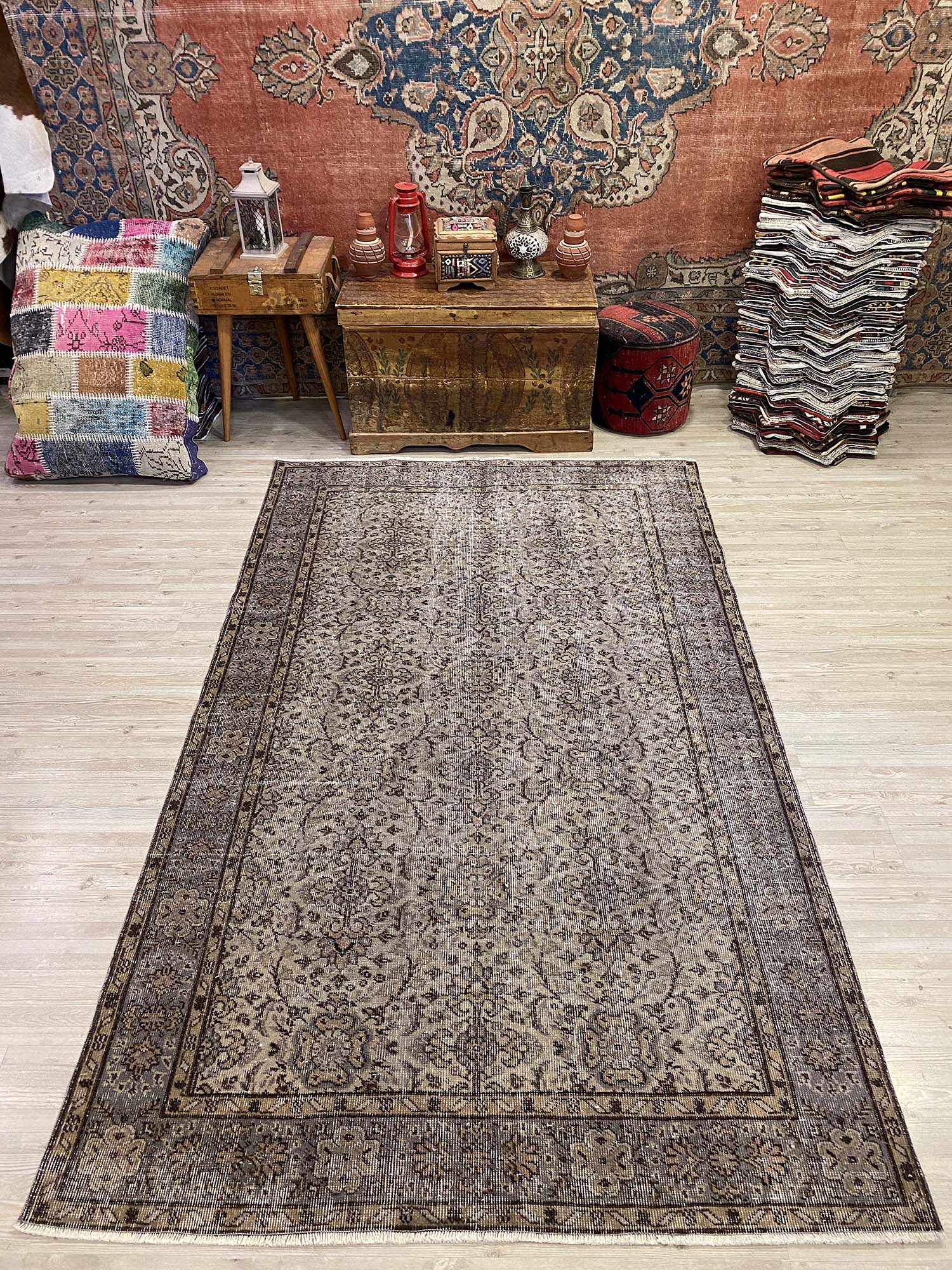 Eskitme Eskitme Vintage Halı 148 x 254 cm 10239