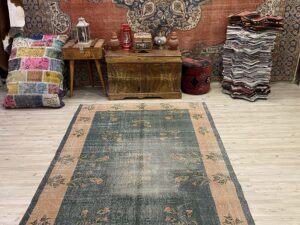 Osmanlı Eskitme Vintage Halı 151 x 236 cm 10246