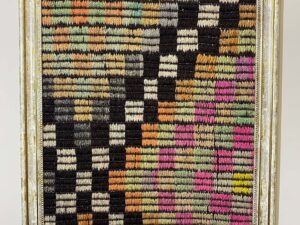 Türk Halısından İlham Alan Sanat Şaheseri 50x70cm T020