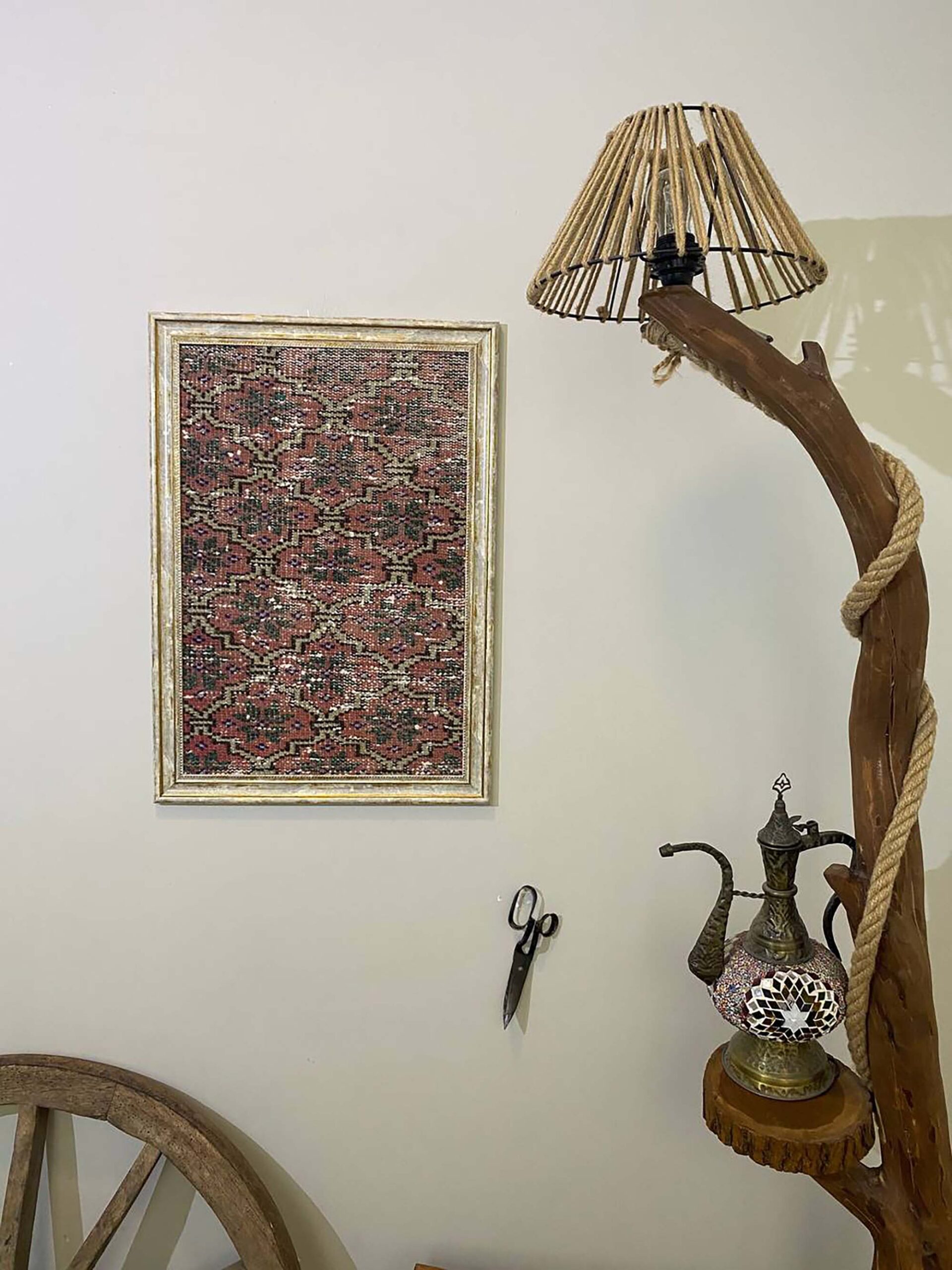 Tarihî Dokunuş Yün Sanat Panosu 50x70cm T027 - Görsel 4