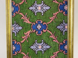 Antik Halıların Ruhunu Taşıyan Yün Sanat 50x70cm T028