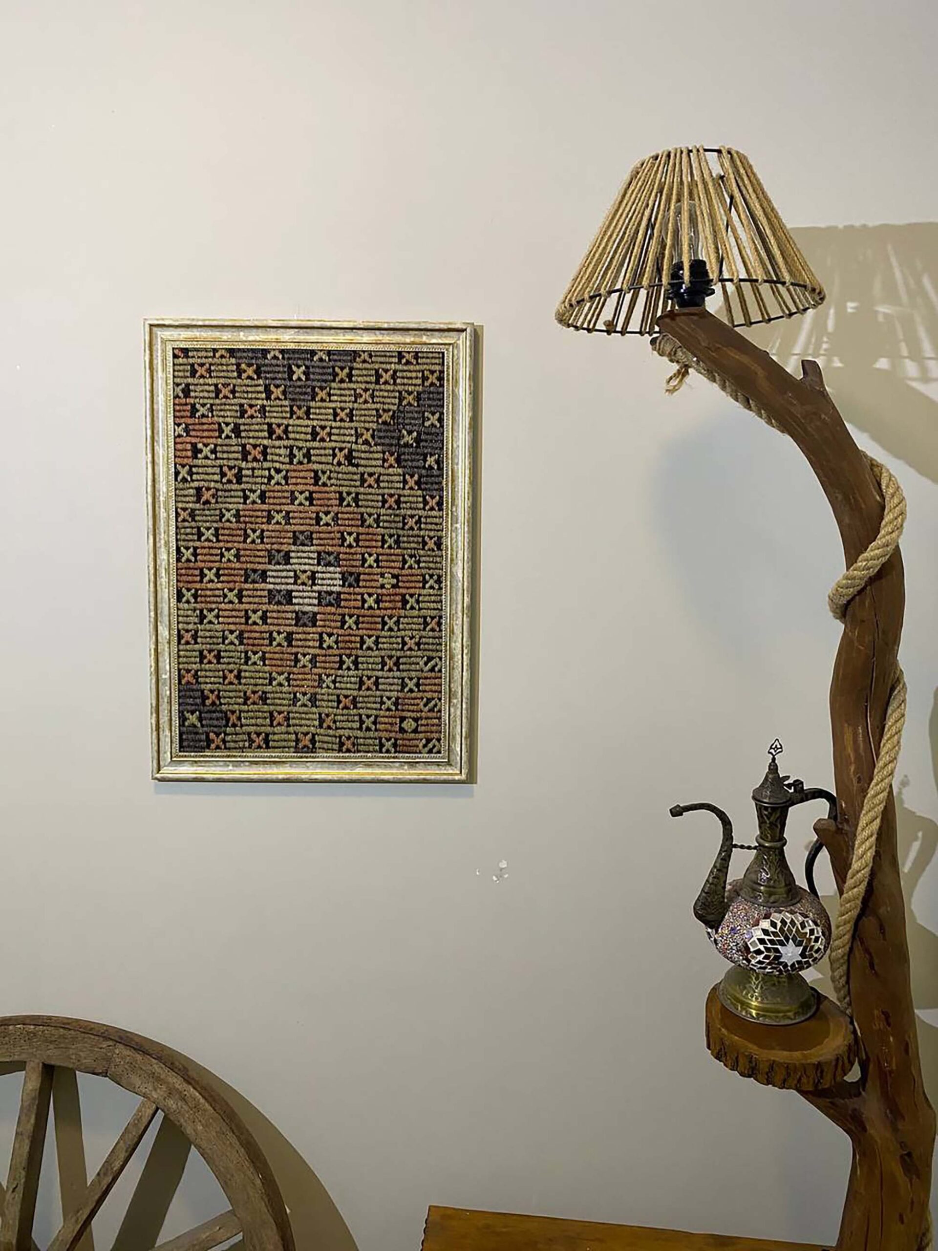 Eski Zamanların İzleri Yün Tablosu 50x70cm T032 - Görsel 8