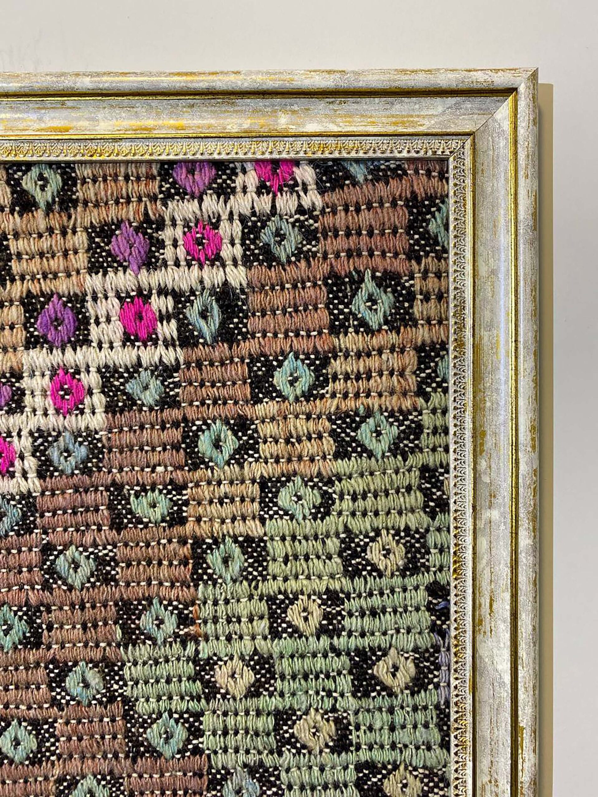 Tarihî Dokunuş Yün Sanat Panosu 50x70cm T045 - Görsel 4