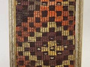 Türk Halısından İlham Alan Sanat Şaheseri 50x70cm T048