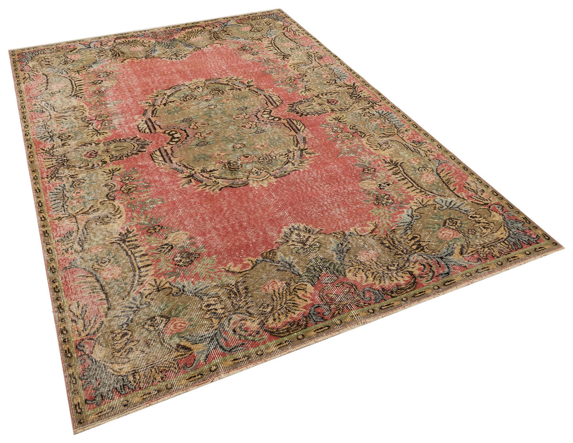 Anadolu Desenleriyle El Yapımı Halı 174 x 252 cm 10196