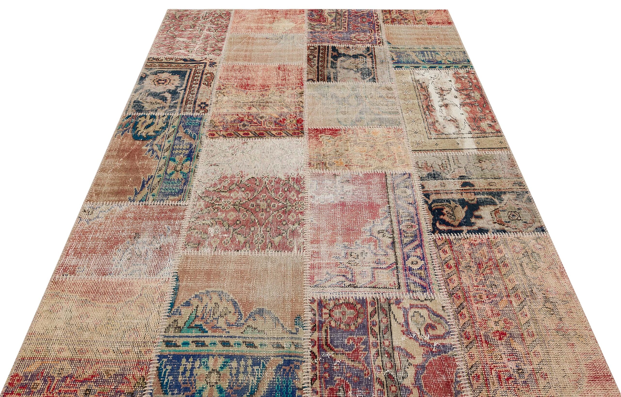 Eşsiz Patchwork El Dokuma Halı 160 x 230 cm 6253