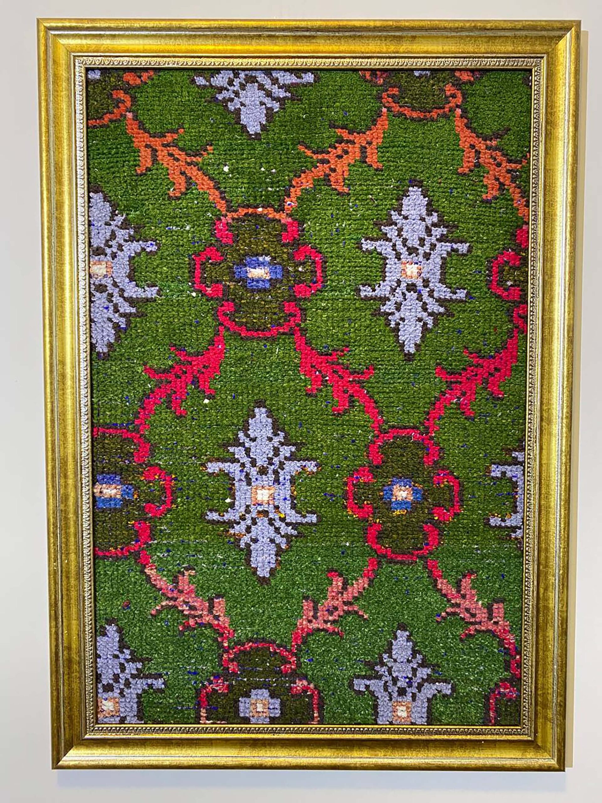 Geleneksel Zanaat ve Sanatın Buluştuğu Eser 50x70cm T036