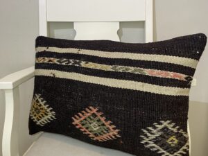 El Dokuma Patchwork Yastık Kılıfı  40x60 cm Kod : 401