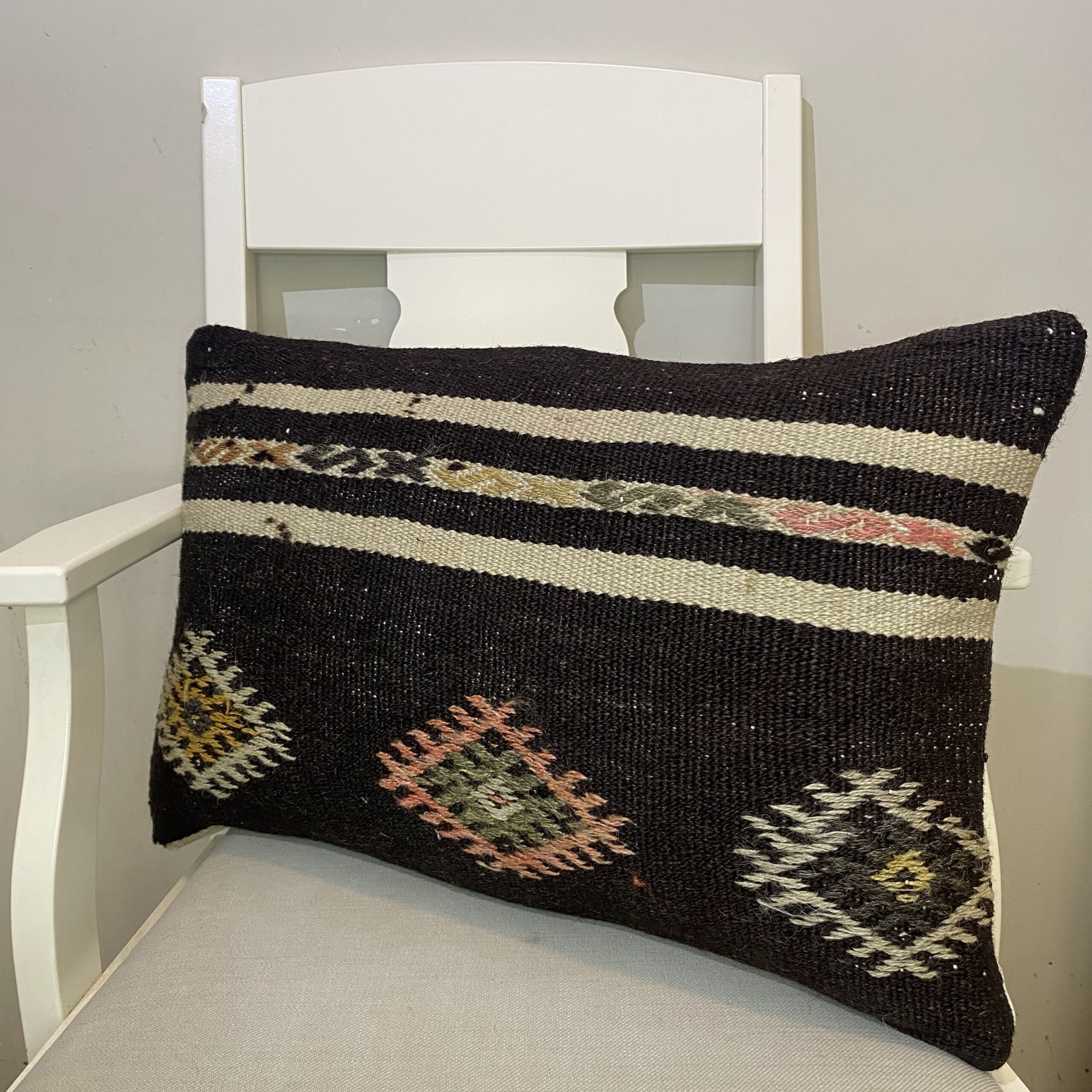 El Dokuma Patchwork Yastık Kılıfı  40x60 cm Kod : 401