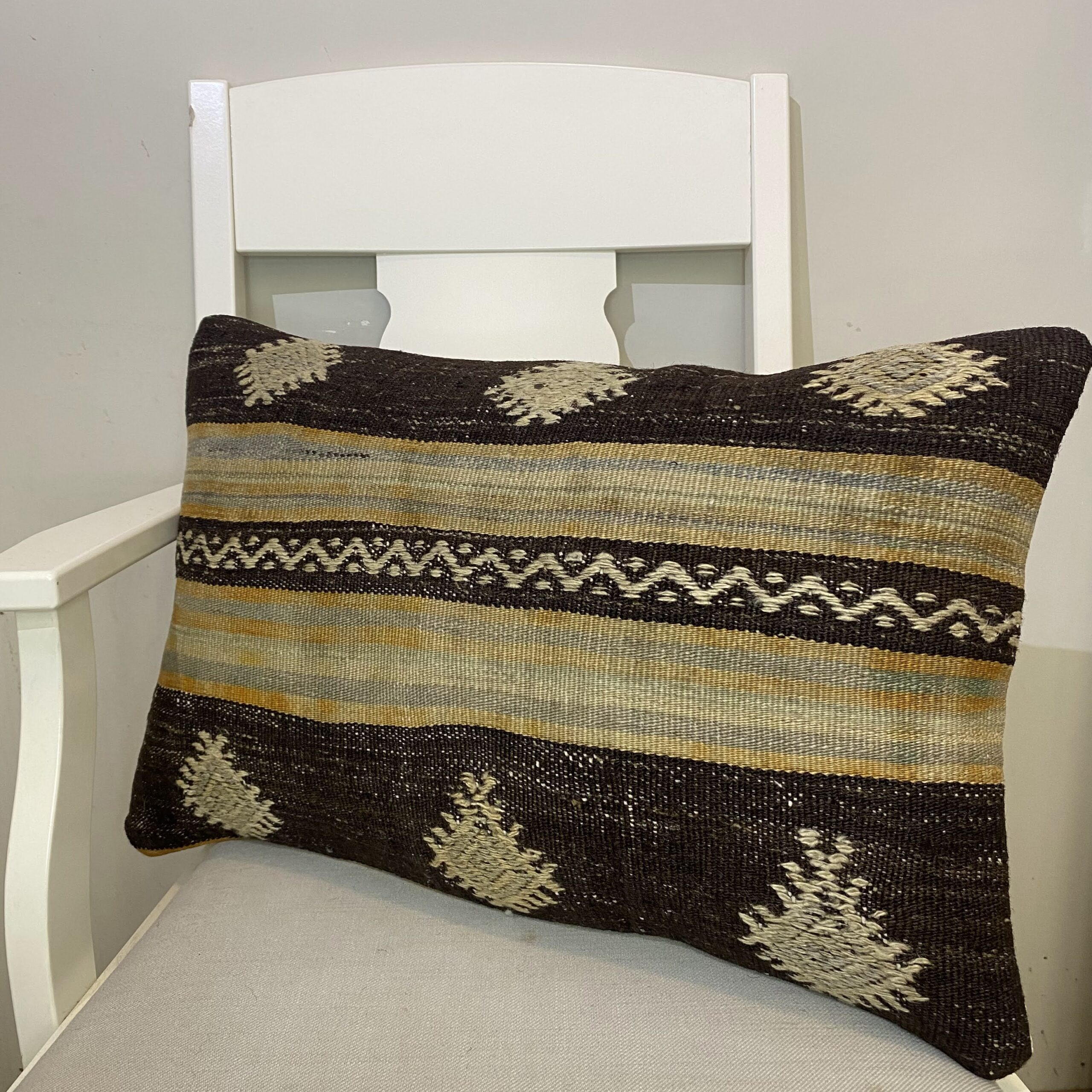 El Dokuma Patchwork Yastık Kılıfı  40x60 cm Kod : 416