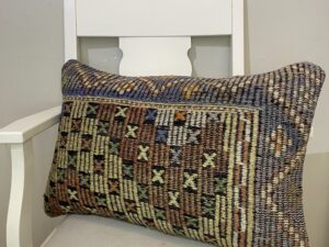 El Dokuma Patchwork Yastık Kılıfı  40x60 cm Kod : 420