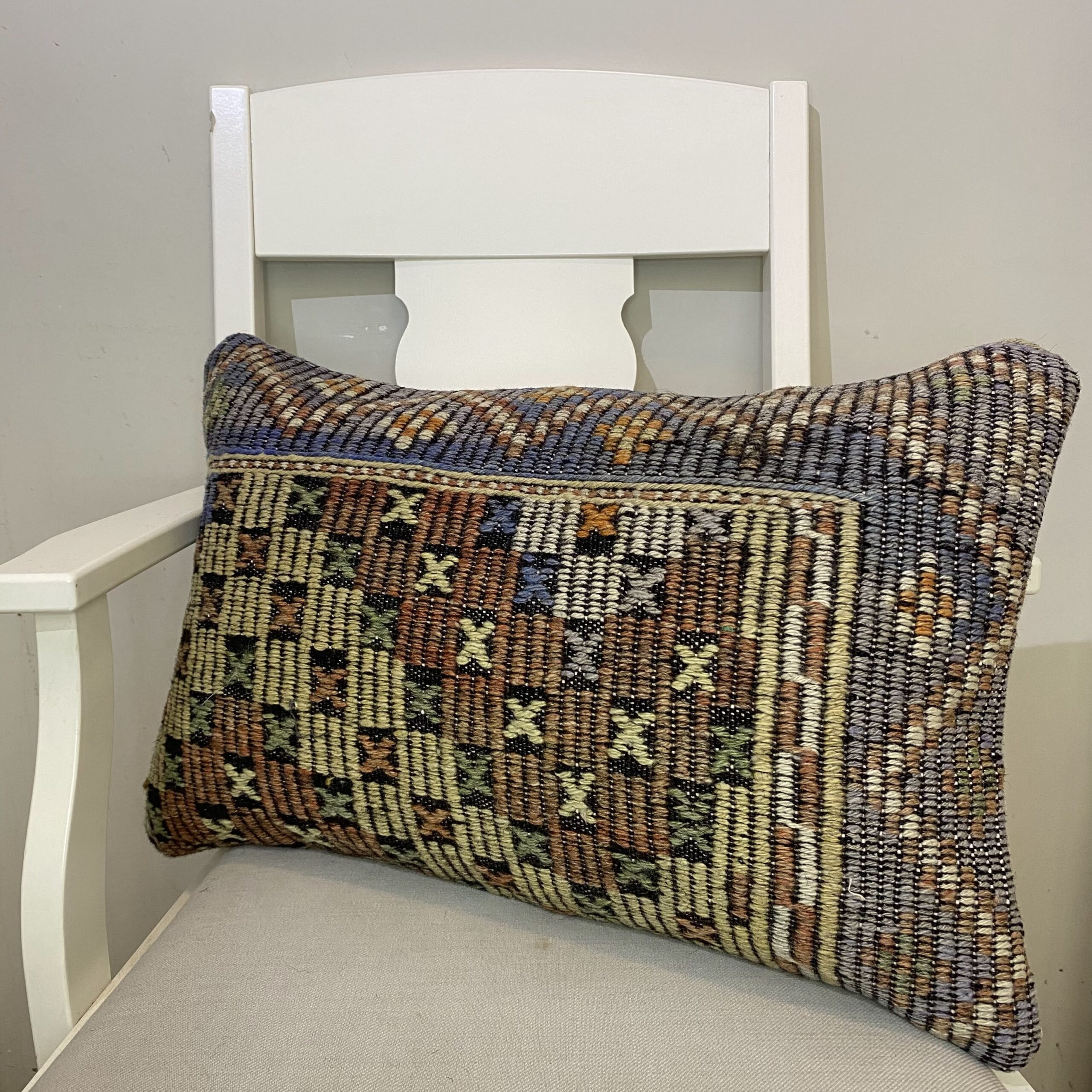 El Dokuma Patchwork Yastık Kılıfı  40x60 cm Kod : 420