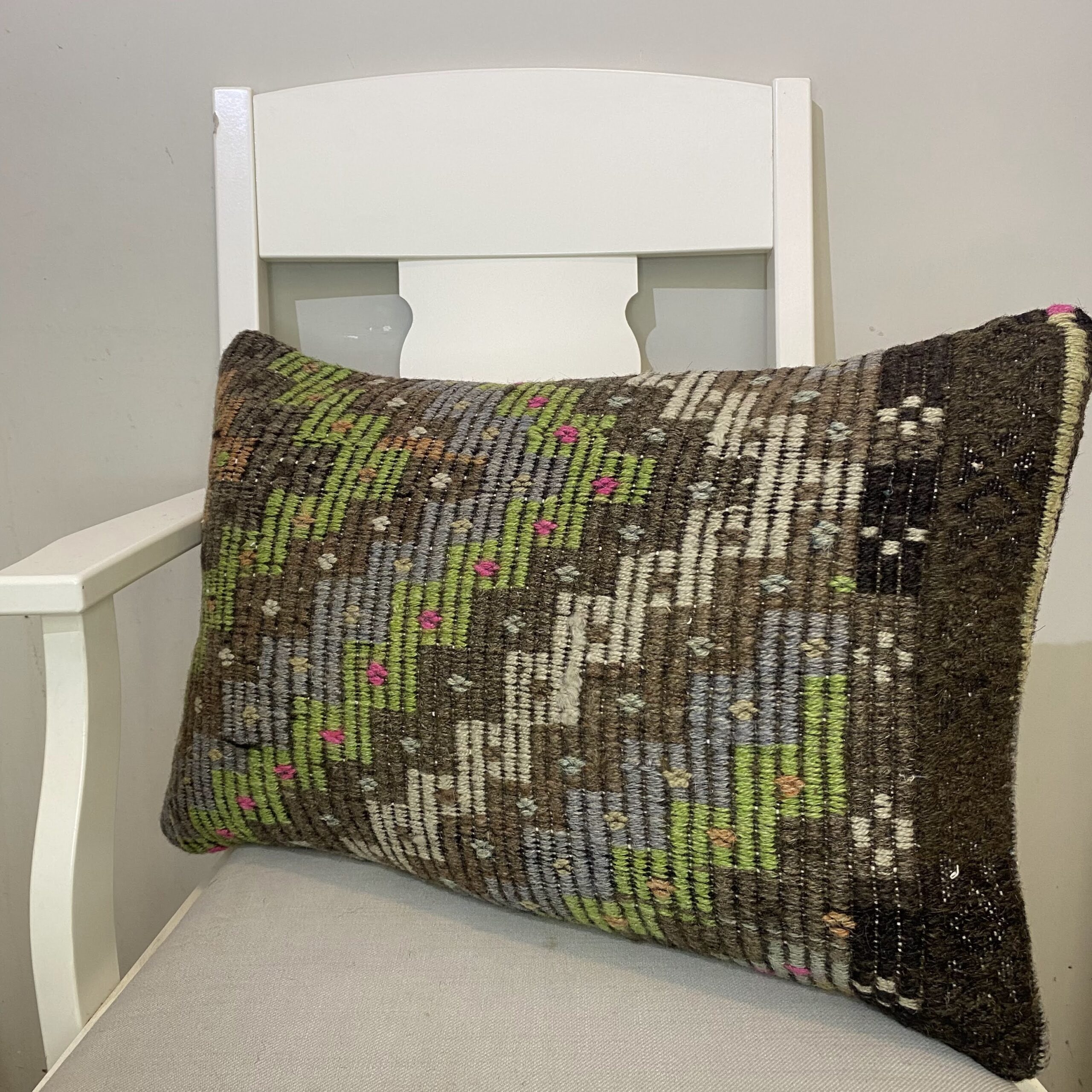 El Dokuma Patchwork Yastık Kılıfı  40x60 cm Kod : 426