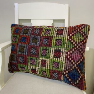 El Dokuma Patchwork Yastık Kılıfı  40x60 cm Kod : 480