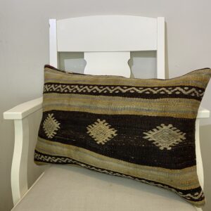 El Dokuma Patchwork Yastık Kılıfı  40x60 cm Kod : 483