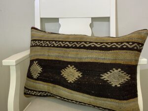 El Dokuma Patchwork Yastık Kılıfı  40x60 cm Kod : 483