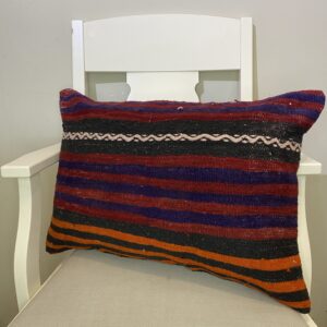 El Dokuma Patchwork Yastık Kılıfı  40x60 cm Kod : 485