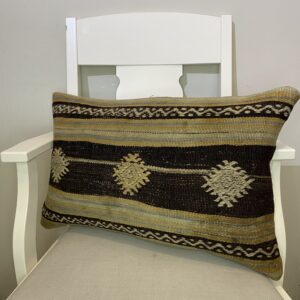 El Dokuma Patchwork Yastık Kılıfı  40x60 cm Kod : 490