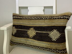 El Dokuma Patchwork Yastık Kılıfı  40x60 cm Kod : 490