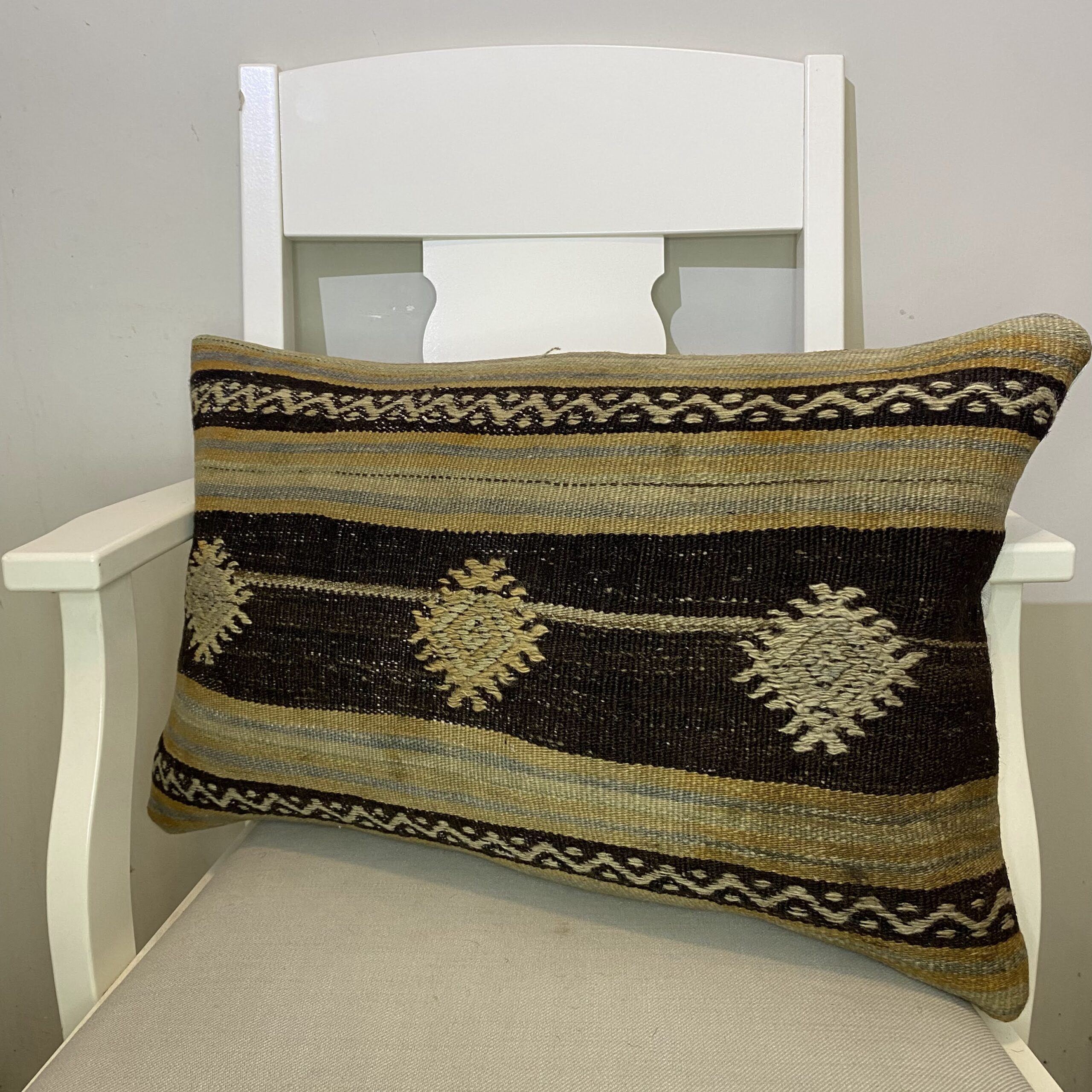 El Dokuma Patchwork Yastık Kılıfı  40x60 cm Kod : 490