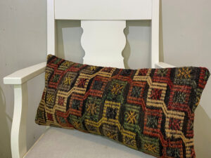 El Dokuma Patchwork Yastık Kılıfı  30x60 cm Kod : 565