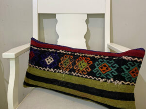 El Dokuma Patchwork Yastık Kılıfı  30x60 cm Kod : 568