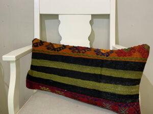 El Dokuma Patchwork Yastık Kılıfı  30x60 cm Kod : 569