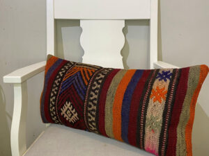 El Dokuma Patchwork Yastık Kılıfı  30x60 cm Kod : 571