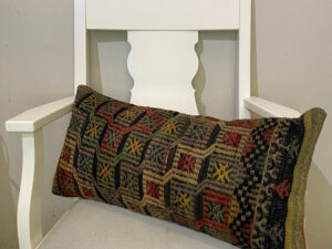 El Dokuma Patchwork Yastık Kılıfı  30x60 cm Kod : 581