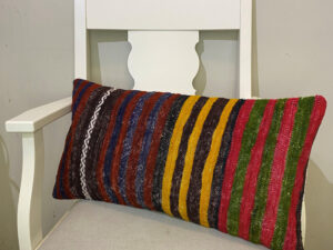 El Dokuma Patchwork Yastık Kılıfı  30x60 cm Kod : 592