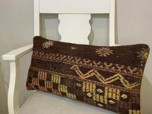 El Dokuma Patchwork Yastık Kılıfı  30x60 cm Kod : 599