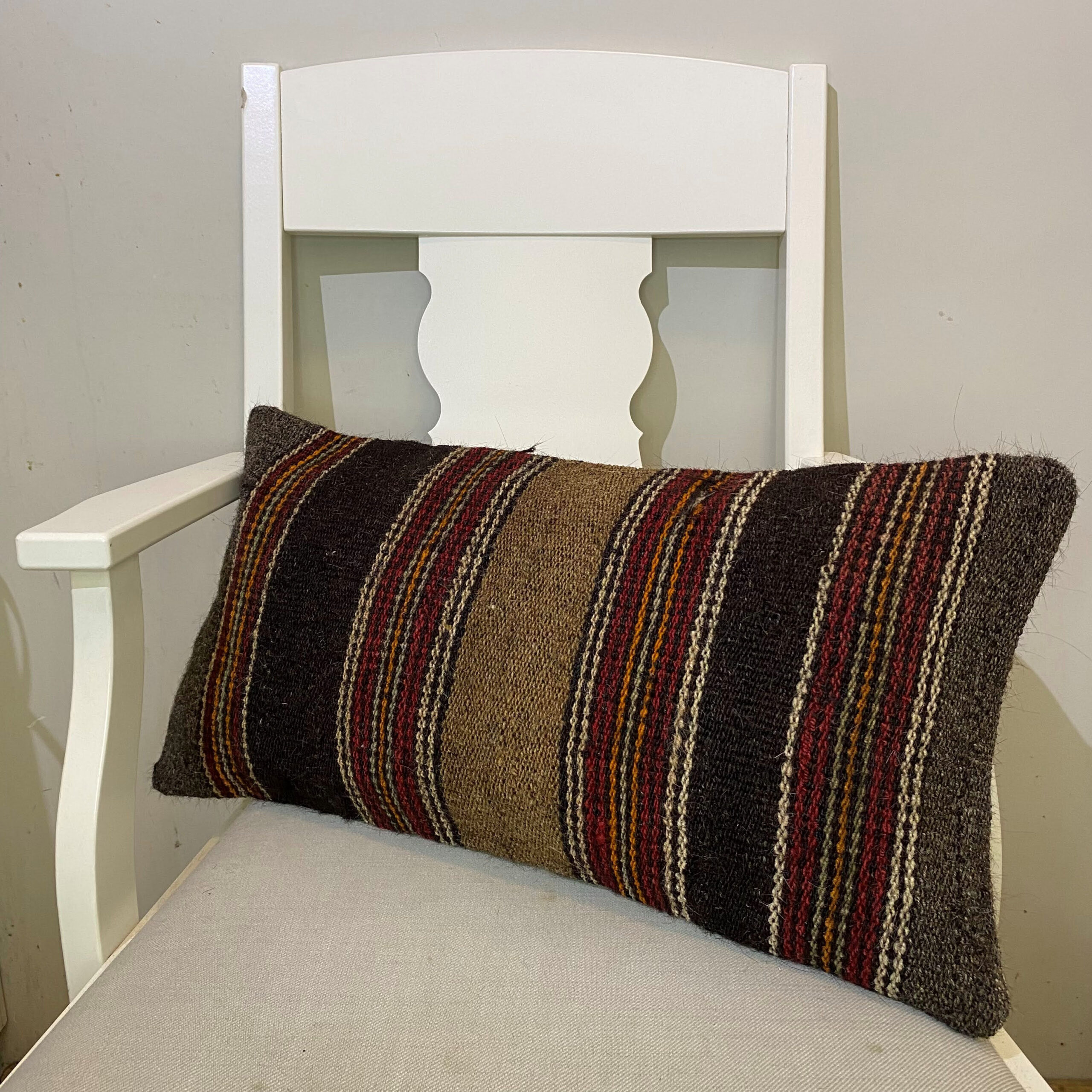 El Dokuma Patchwork Yastık Kılıfı  30x60 cm Kod : 601