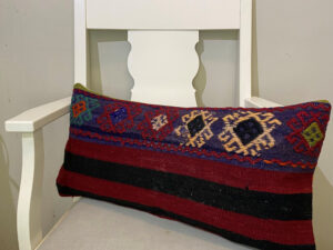 El Dokuma Patchwork Yastık Kılıfı  30x60 cm Kod : 610