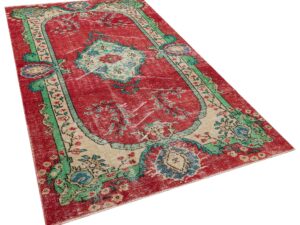 Eşsiz Vintage Eskitme Halı 155x257 cm 10357