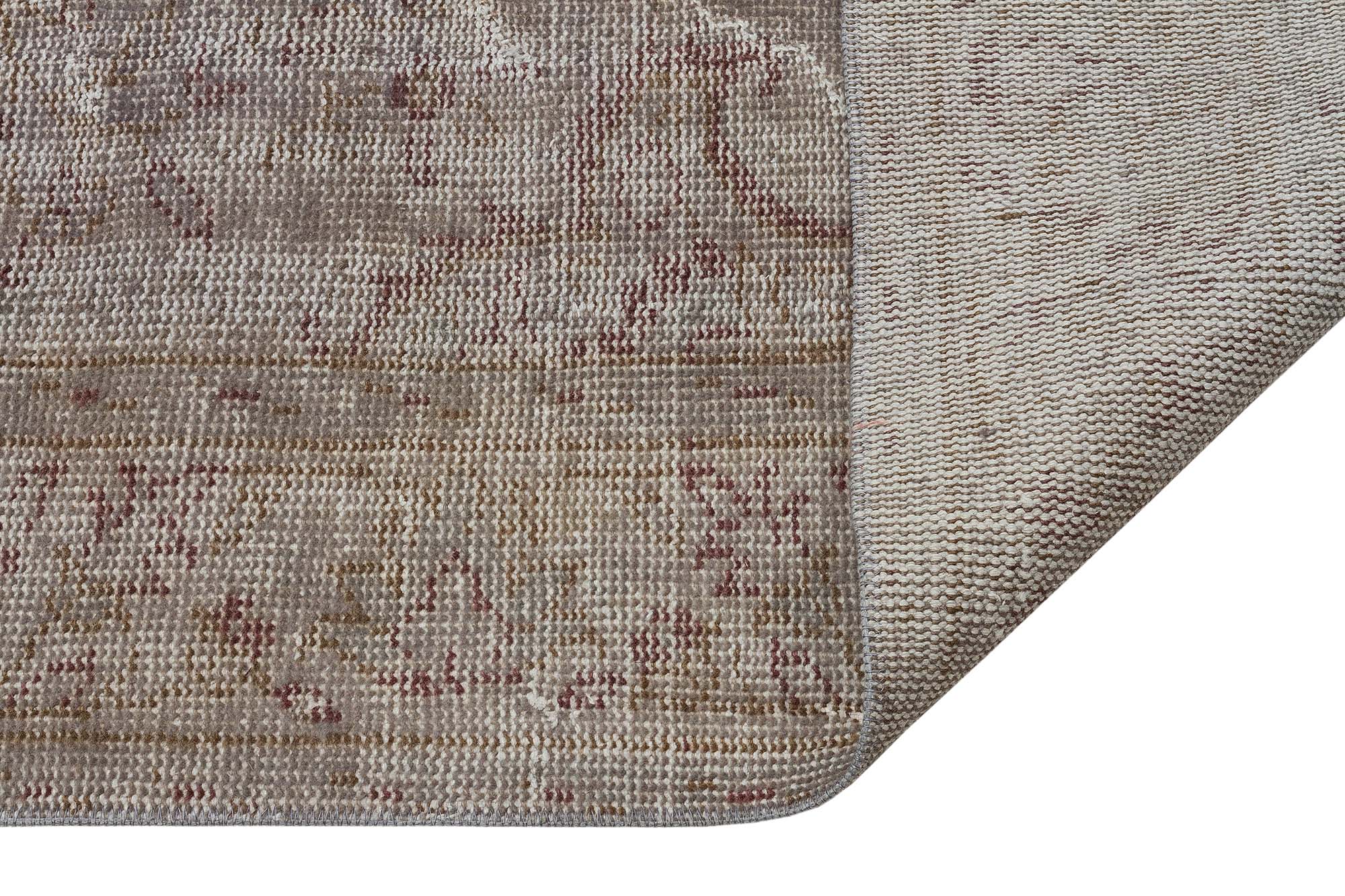 El Dokuma Vintage Eskitme Halı 166x246 cm 10360 - Görsel 2