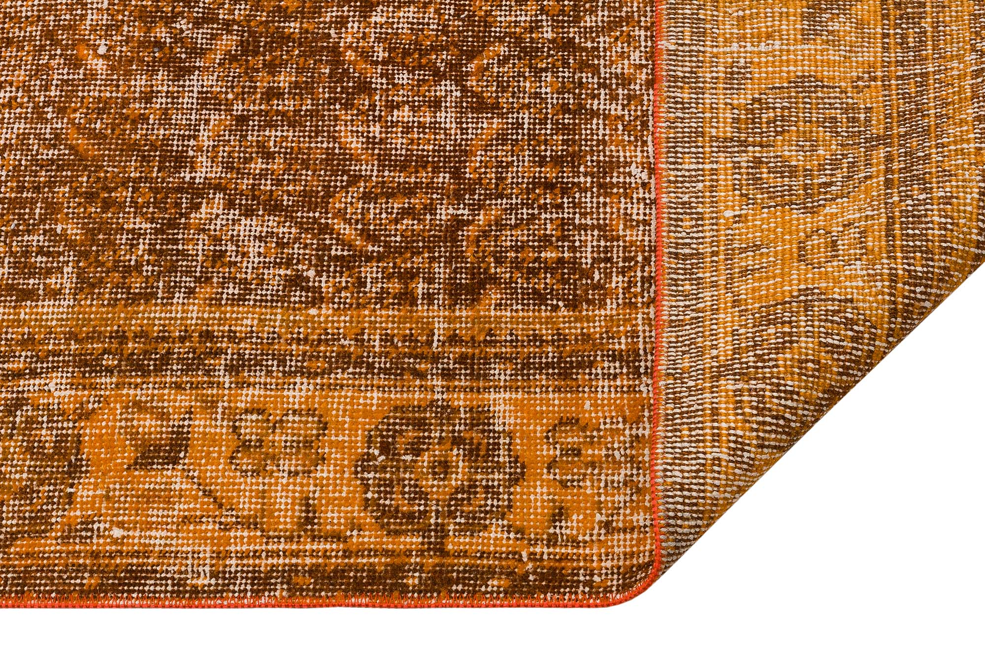 Benzersiz Vintage Eskitme Halı 157x242 cm 10365 - Görsel 4