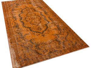 El Yapımı  Vintage Eskitme Halı 149x263 cm 10367