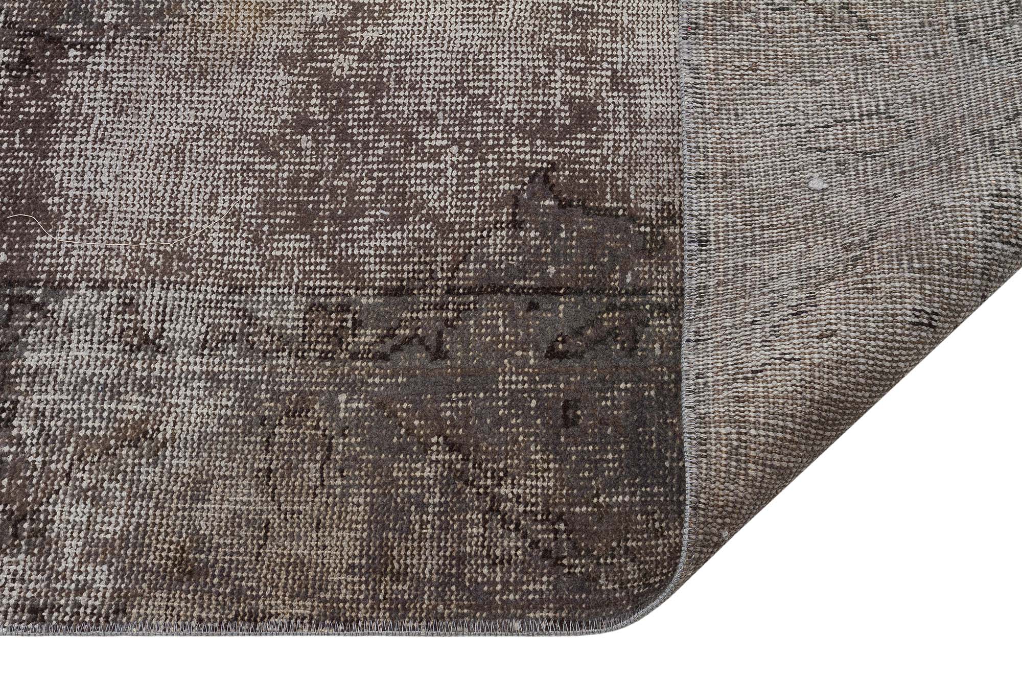 El Dokuma Vintage Eskitme Halı 158x234 cm 10369 - Görsel 4