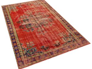 Benzersiz Vintage Eskitme Halı 145x230 cm 10373