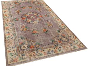 El Yapımı  Vintage Eskitme Halı 166x276 cm 10377