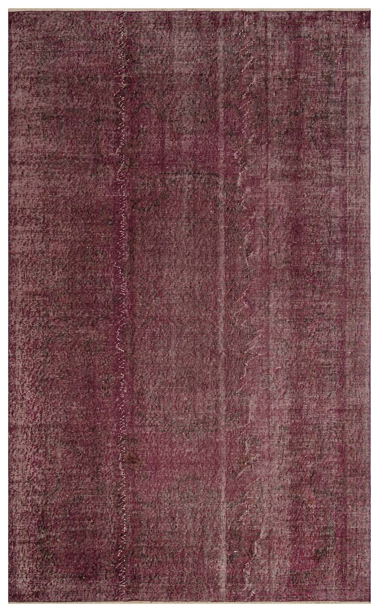 El Dokuma Vintage Eskitme Halı 166x268 cm 10381 - Görsel 2