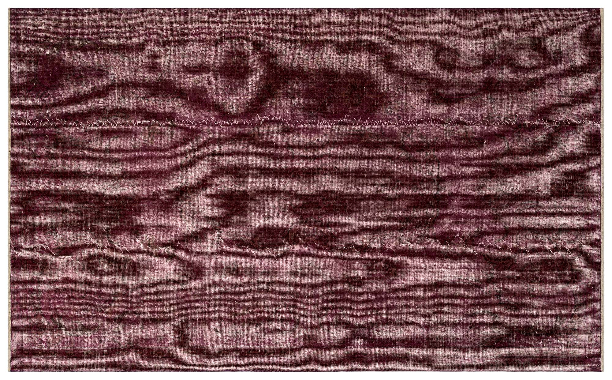 El Dokuma Vintage Eskitme Halı 166x268 cm 10381 - Görsel 3