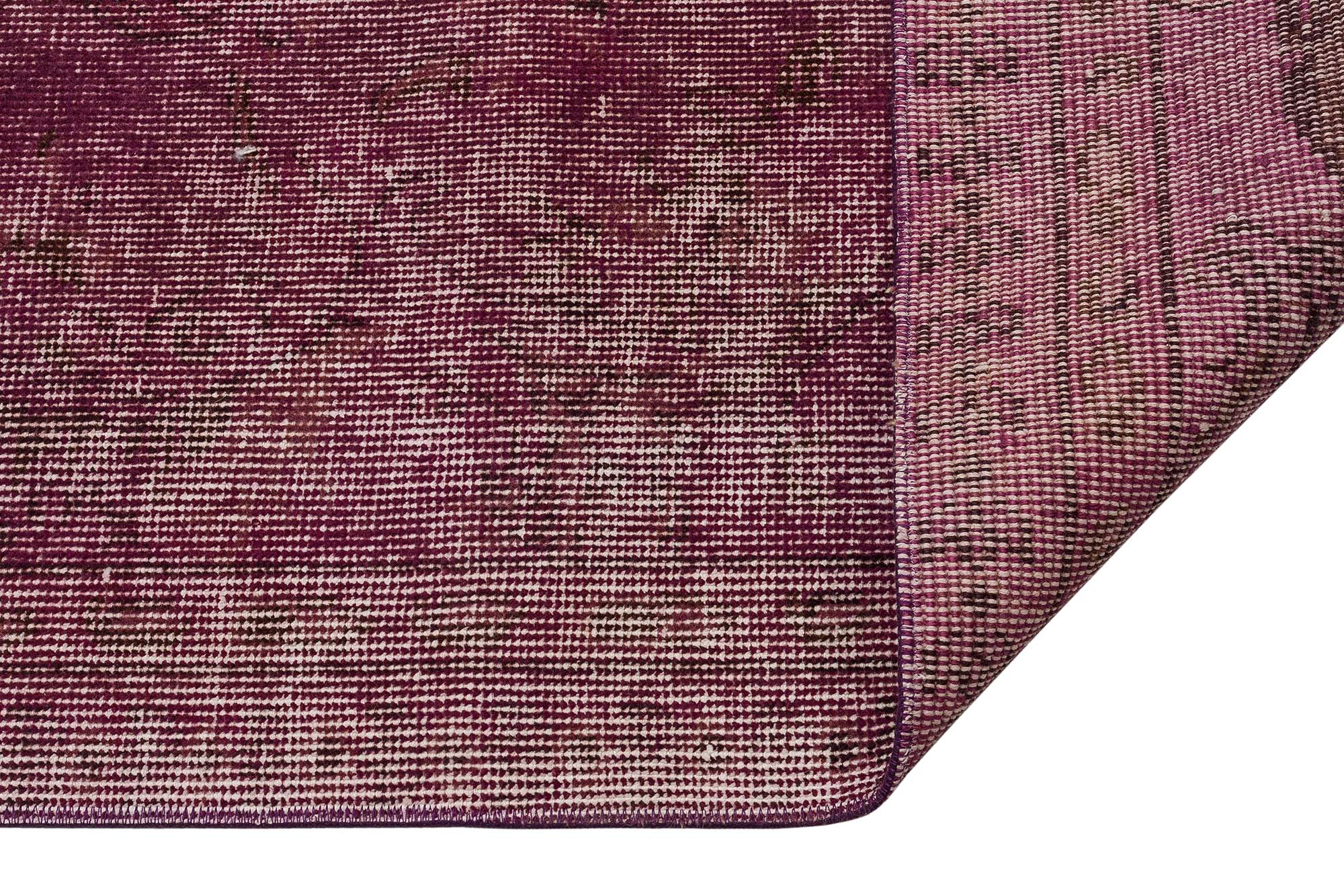 El Dokuma Vintage Eskitme Halı 166x268 cm 10381 - Görsel 4