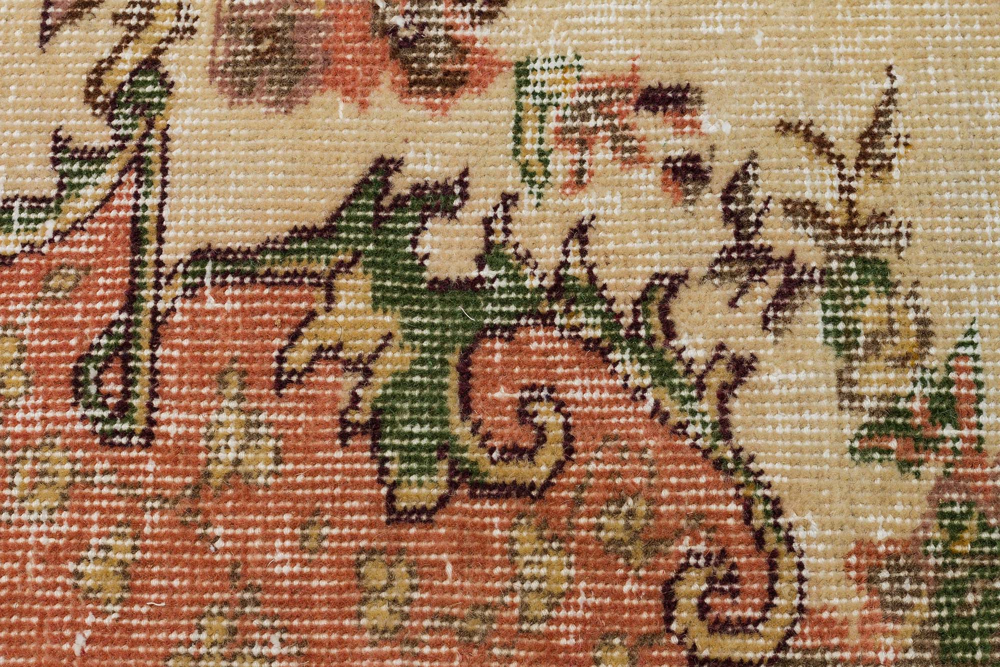 Eşsiz Vintage Eskitme Halı 167x253 cm 10385 - Görsel 5