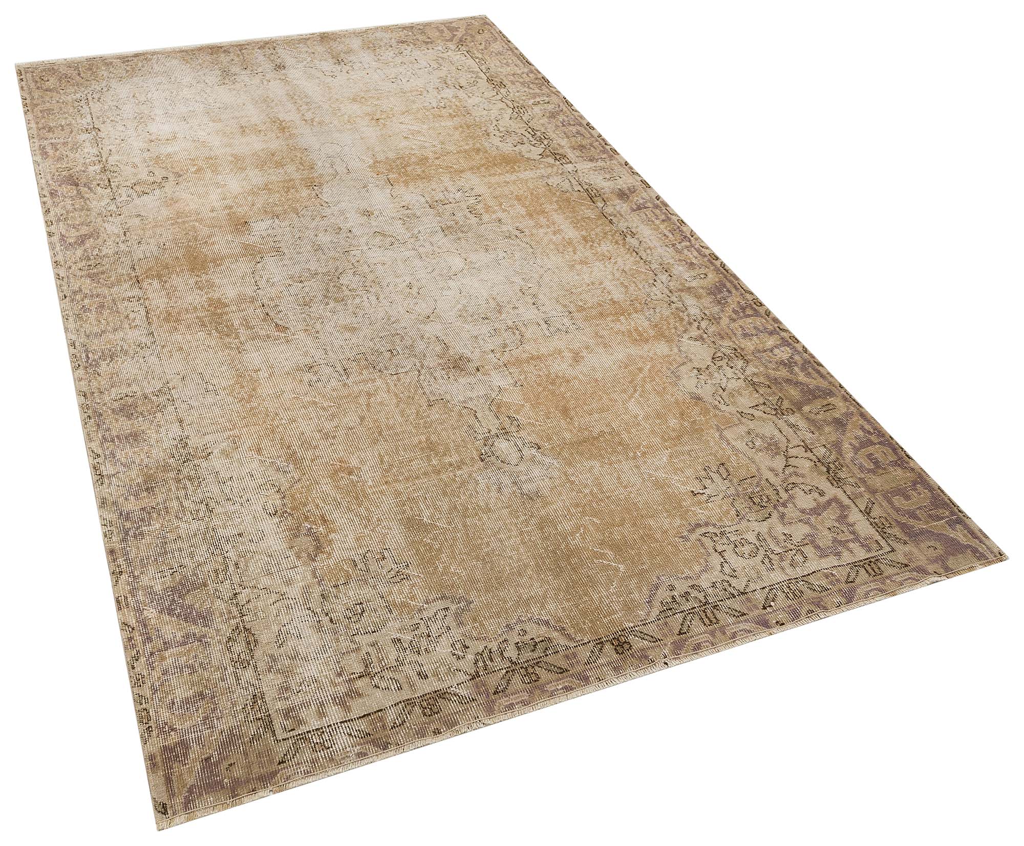 Benzersiz Vintage Eskitme Halı 150x242 cm 10393