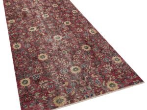 Eşsiz Vintage Eskitme Halı 134x282 cm 10394