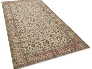 El Yapımı  Vintage Eskitme Halı 163x305 cm 10395