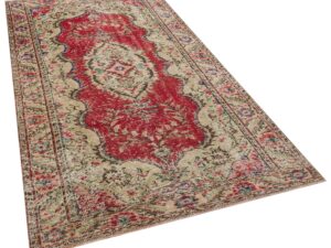 Vintage Halı El Dokuma Eskitme 159x270 cm 10411