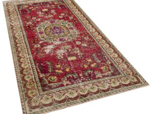 Vintage Eskitme El Dokuması Halı 143x256 cm 10413