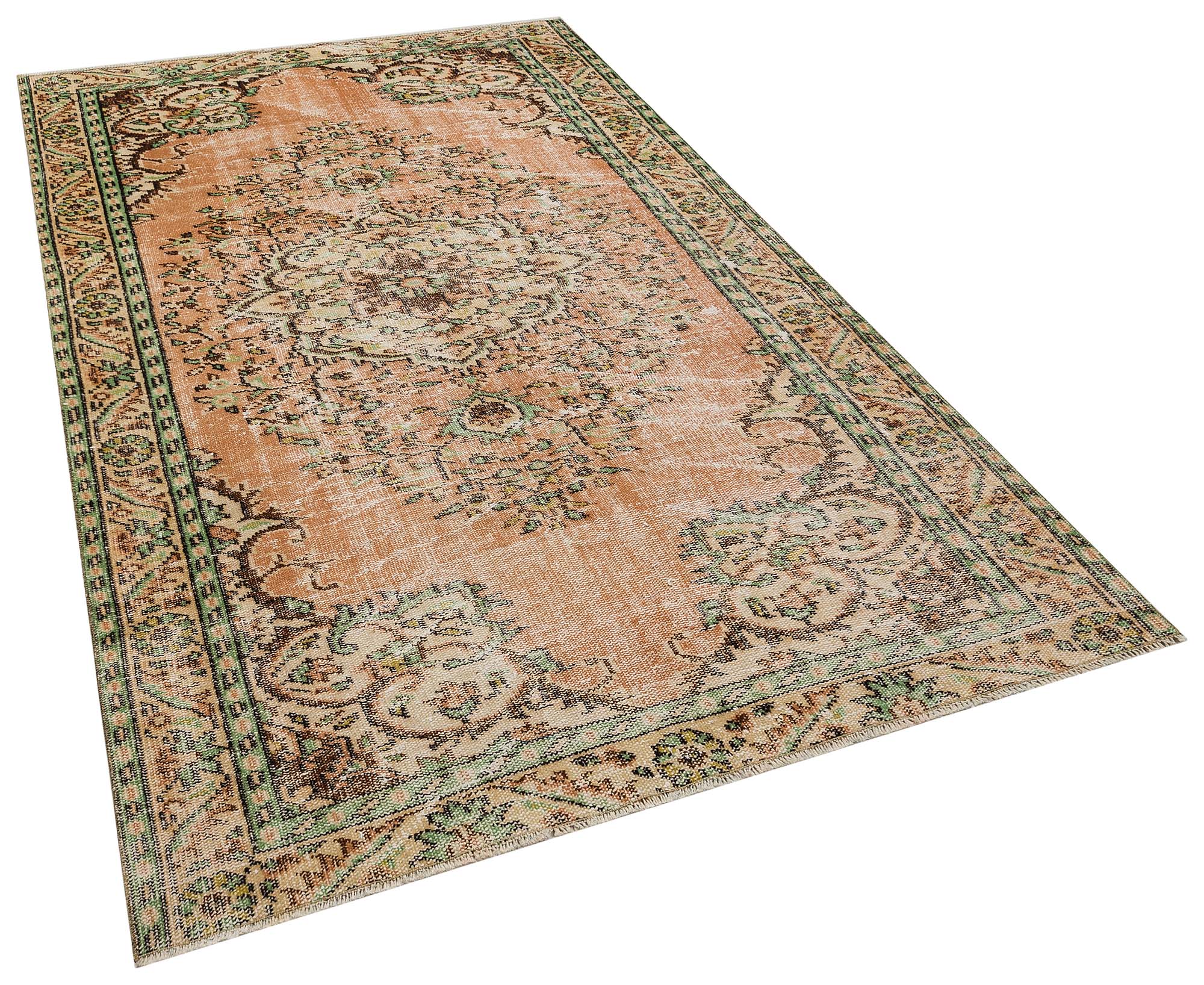 Vintage Eskitme Halı 162x252 cm 10415